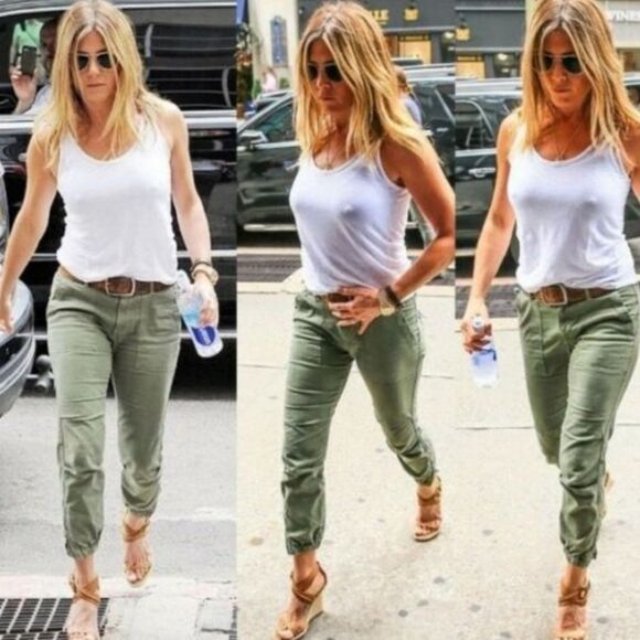 ☔️🔹️Cabi Olive Compass Midrise Traveler Jogger Pants Size Size 4 - Picture 3 of 15